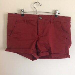 American Eagle Maroon Shorts
